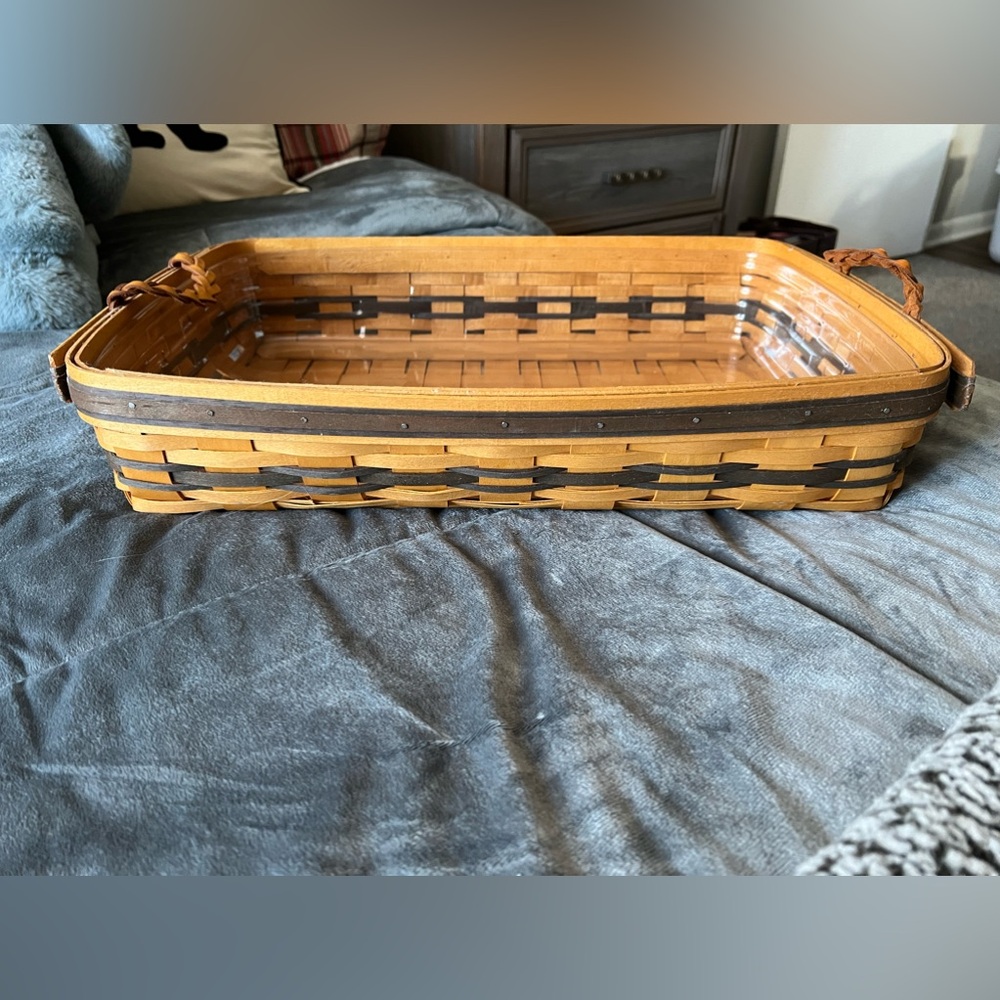 1999 Collectors Club Edition Longaberger Hostess  Serving Tray